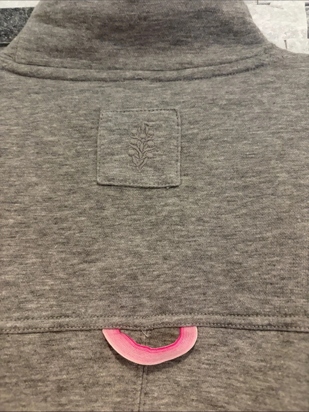Women's FP Movement On Your Mark Logo Mock Neck Sweatshirt new with tags - Picture 8 of 10